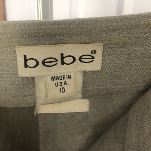 Bebe slacks polyester rayon - Picture 4 of 4